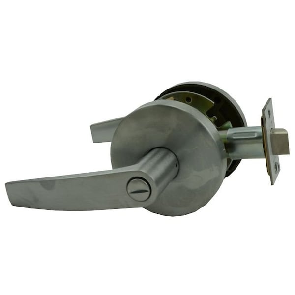 W Series Privacy Avalon Lever Lock with 30206 Latch 30148 Strike Satin Chrome Finish